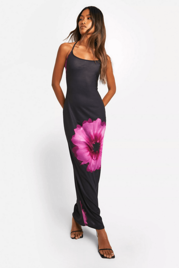 Maxikleid mit Blumenprint